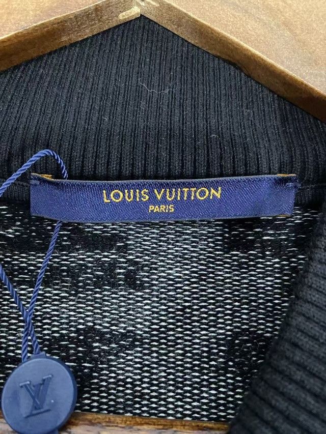 Louis Vuitton Louis Vuitton Jacquard Zip Up Bomber Jacket Size XL Size US XL / EU 56 / 4 - 3 Thumbnail