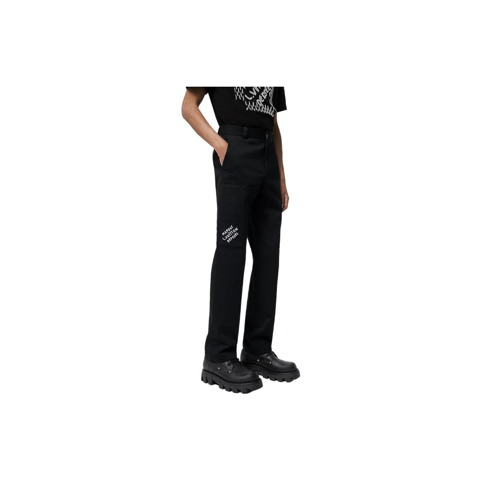 Louis Vuitton Louis Vuitton Logo Patch Casual Pants US 34 Size US 34 / EU 50 - 9 Thumbnail