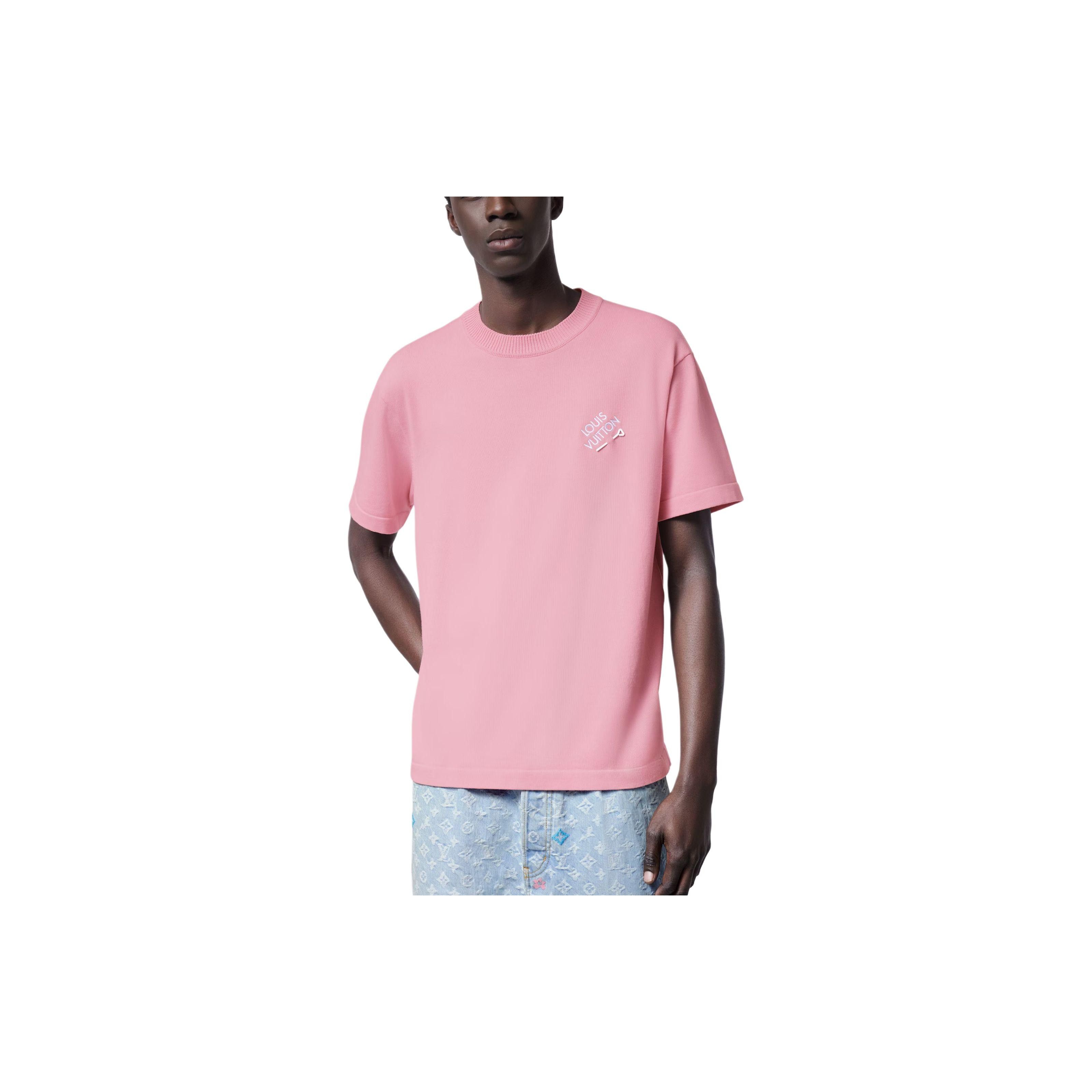 Louis Vuitton Louis Vuitton Embroidered Logo T-Shirt Size M Size US M / EU 48-50 / 2 - 7 Thumbnail