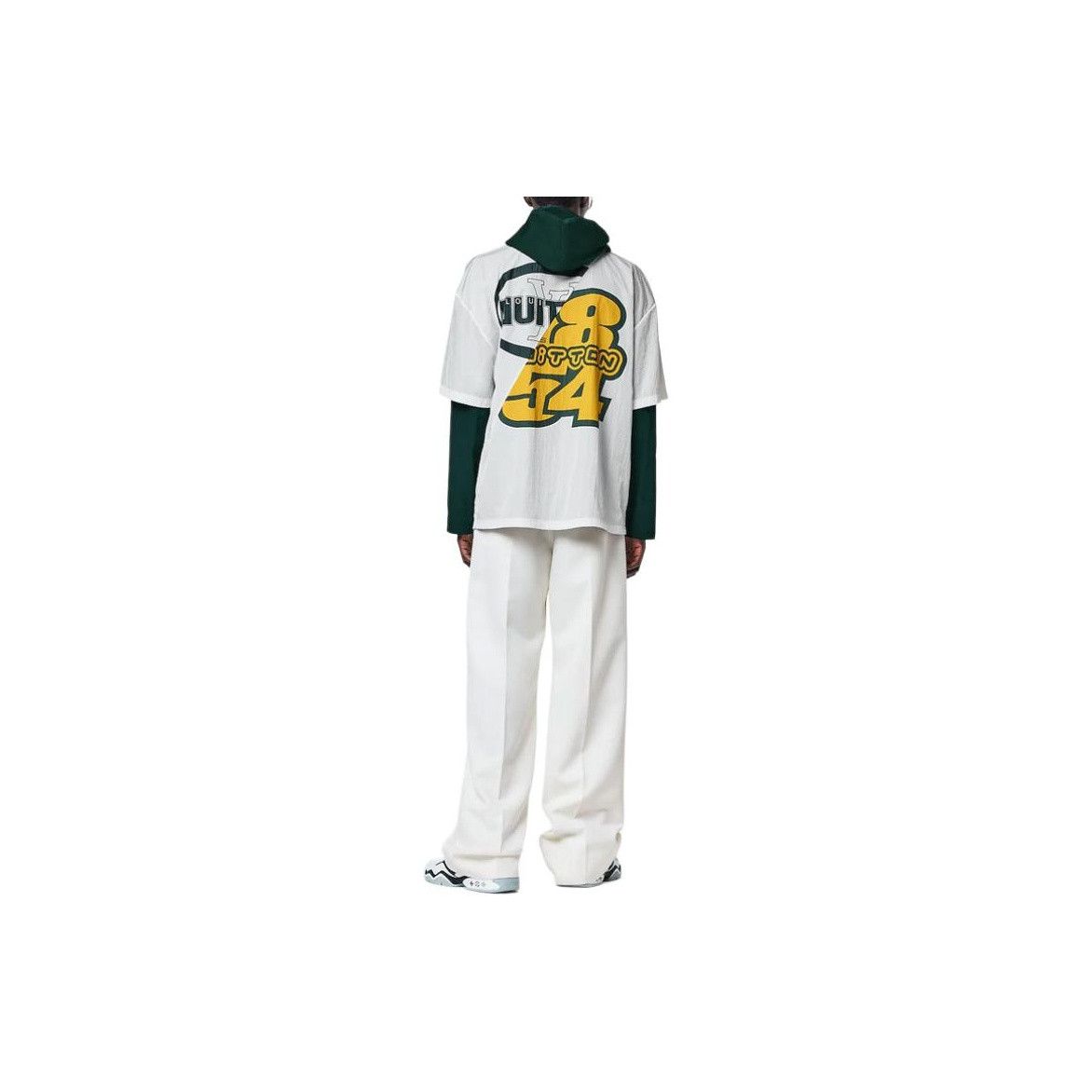 Louis Vuitton Louis Vuitton Graphic Logo Zip-Up Jacket Size L Size US L / EU 52-54 / 3 - 7 Thumbnail