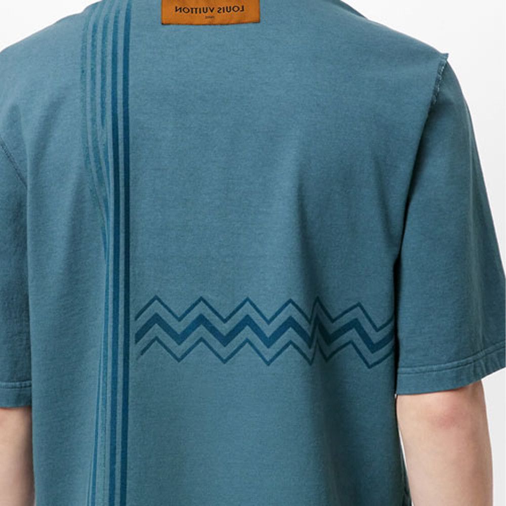 Louis Vuitton Louis Vuitton Flocked Logo Short Sleeve Shirt Size S Size US S / EU 44-46 / 1 - 10 Thumbnail