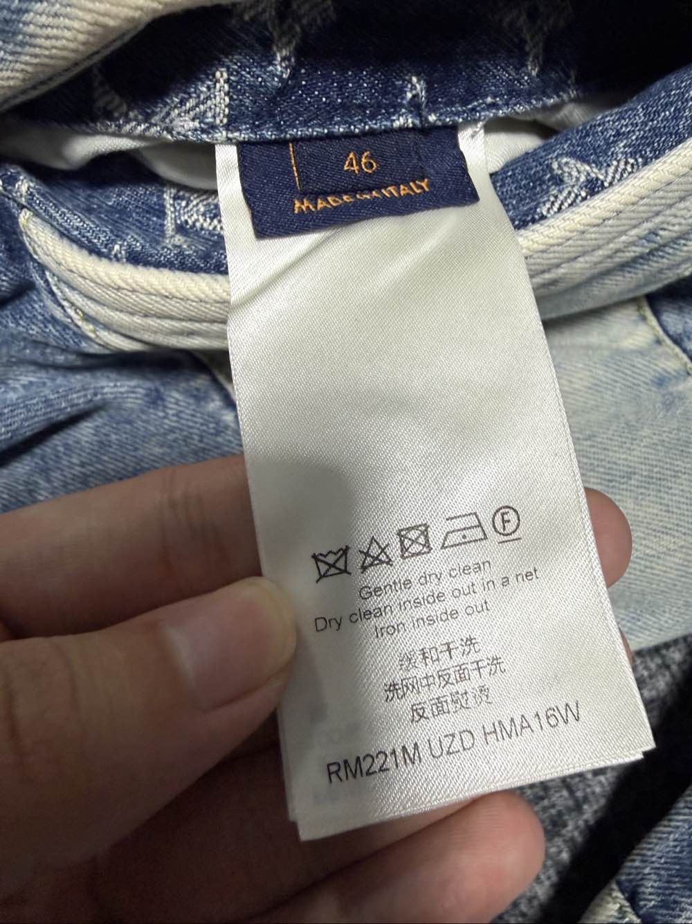 Louis Vuitton Louis Vuitton Monogram Denim Jacket Size 46 Size US S / EU 44-46 / 1 - 4 Thumbnail