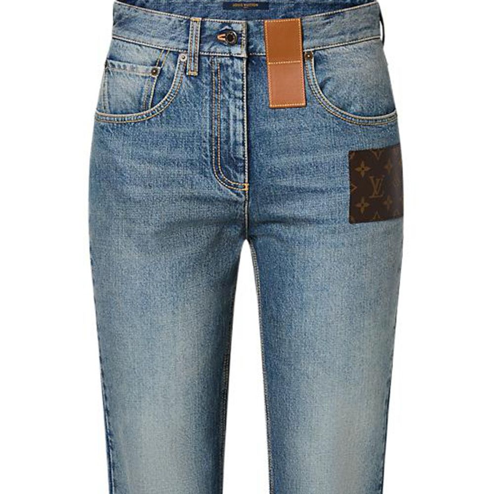 Louis Vuitton Louis Vuitton Monogram Patch Jeans Size 38 Size 27" / US 4 / IT 40 - 14 Thumbnail