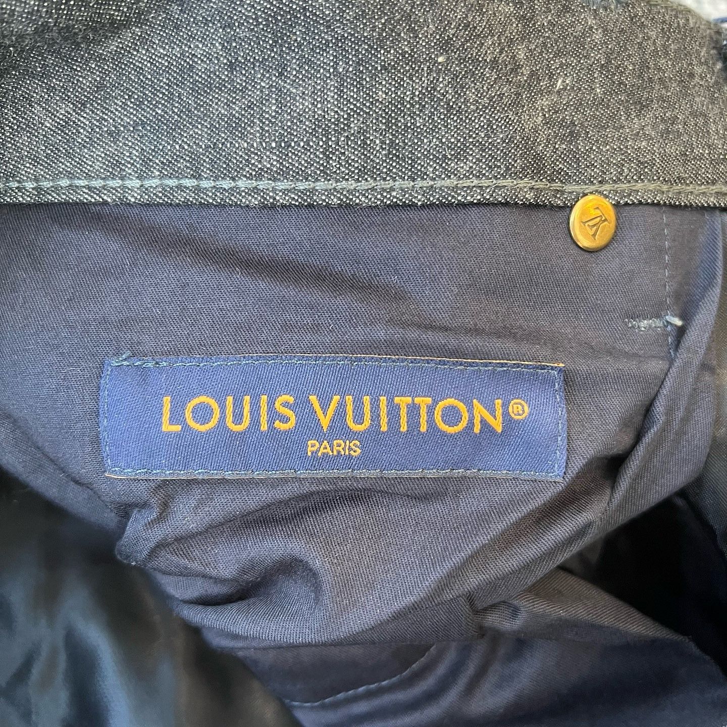Louis Vuitton Louis Vuitton x Timberland Arabesque Denim Pants Size 32 Size US 32 / EU 48 - 3 Thumbnail