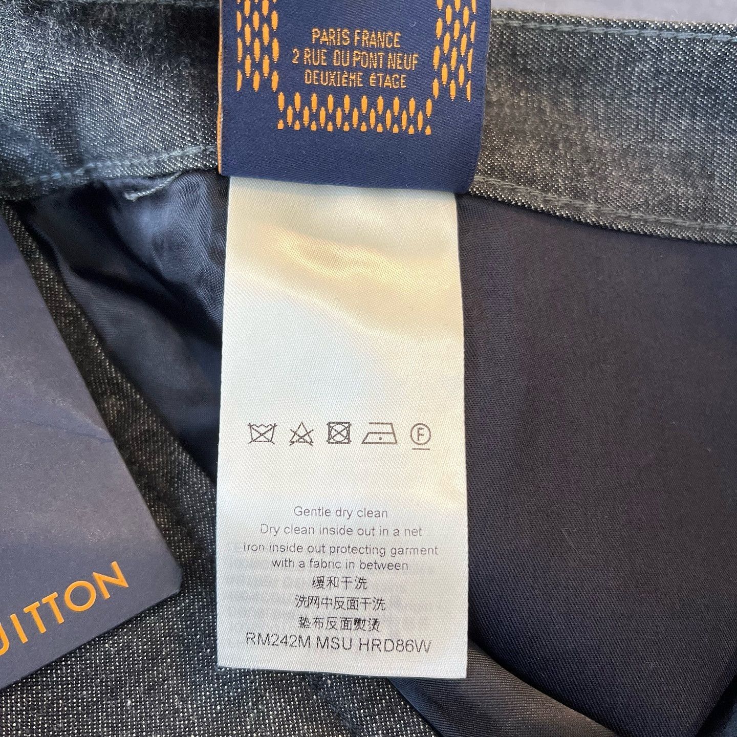 Louis Vuitton Louis Vuitton x Timberland Arabesque Denim Pants Size 32 Size US 32 / EU 48 - 4 Thumbnail