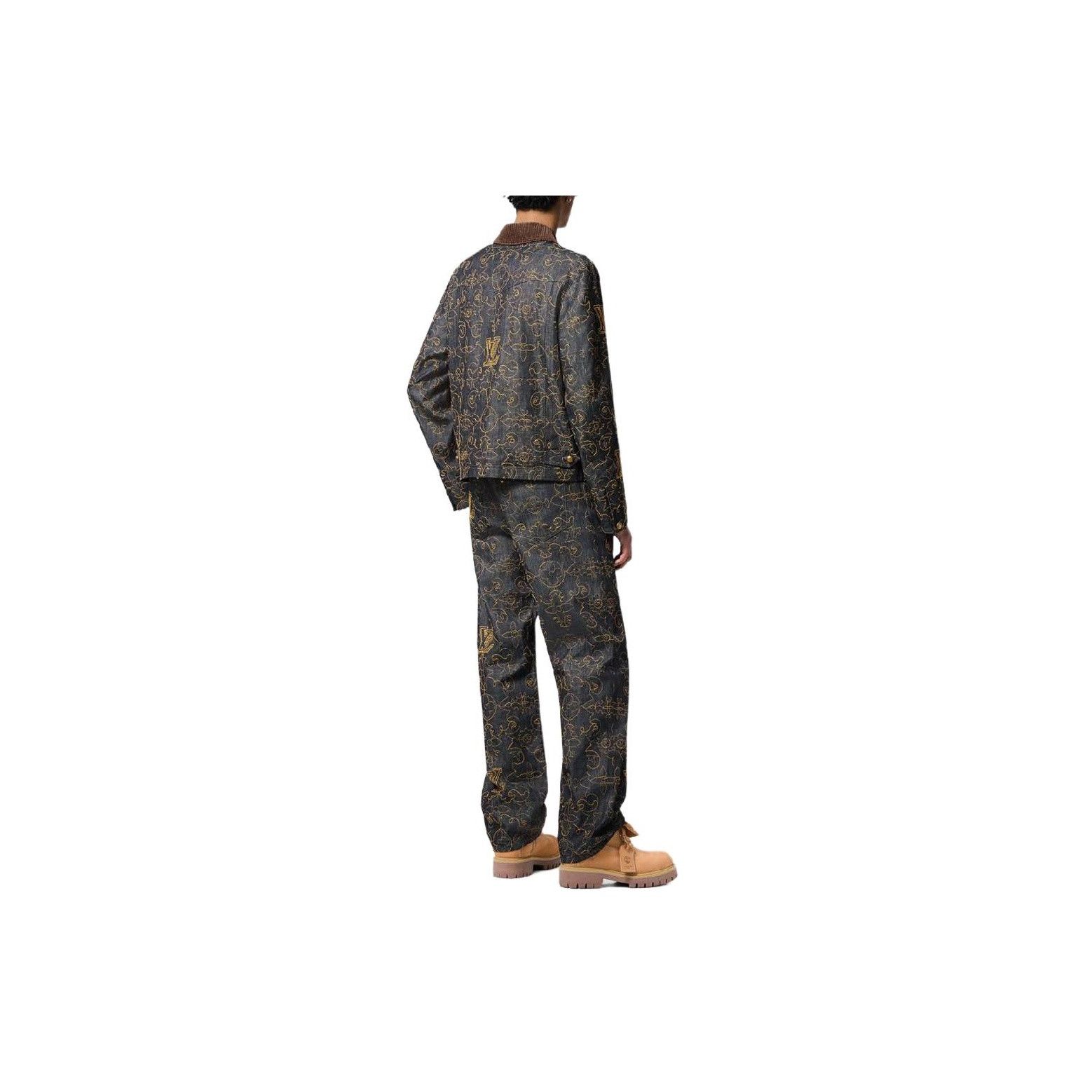 Louis Vuitton Louis Vuitton x Timberland Arabesque Denim Pants Size 32 Size US 32 / EU 48 - 10 Thumbnail
