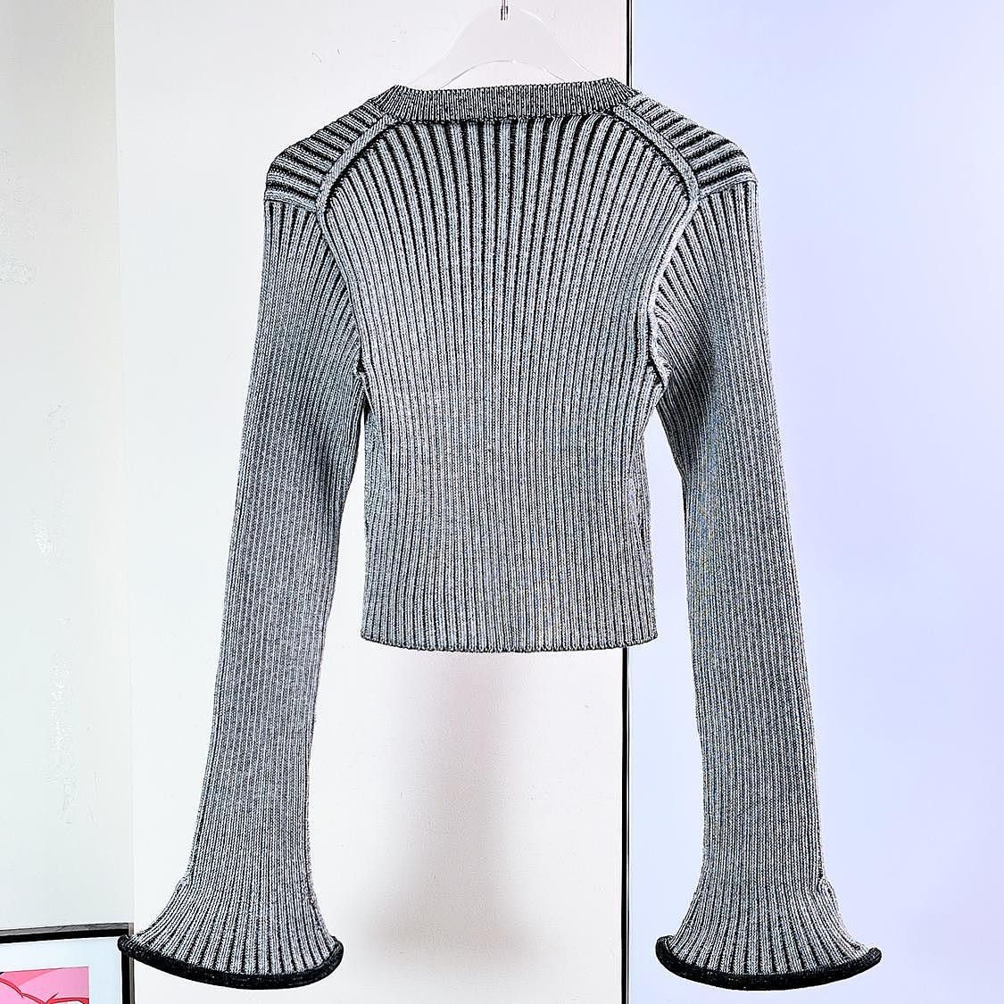 Louis Vuitton Louis Vuitton Striped Knit Cardigan Size S Size S / US 4 / IT 40 - 2 Thumbnail