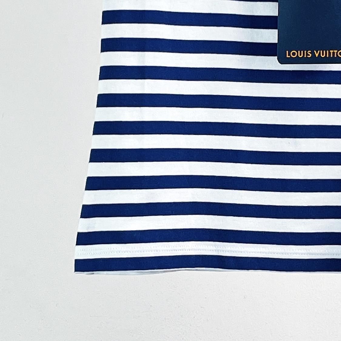 Louis Vuitton Louis Vuitton Striped T-Shirt Size XS Size XS / US 0-2 / IT 36-38 - 6 Thumbnail