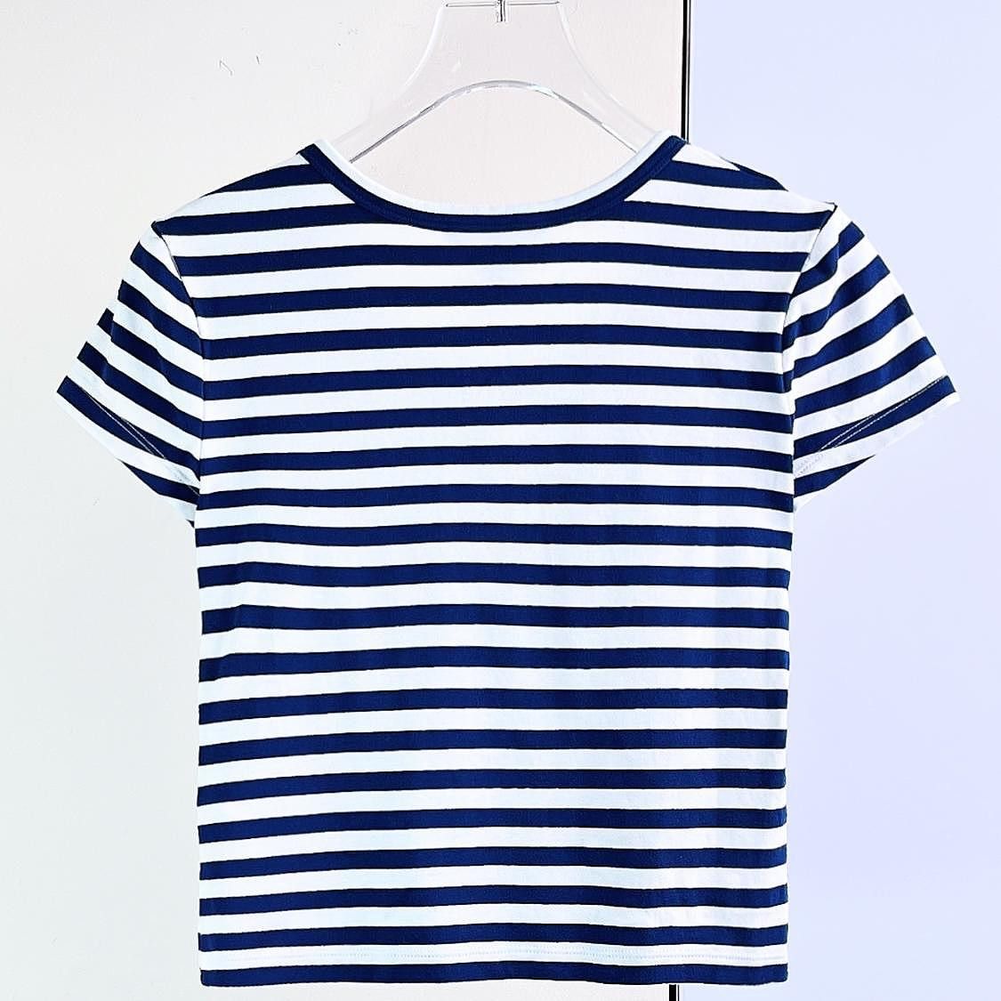 Louis Vuitton Louis Vuitton Striped T-Shirt Size XS Size XS / US 0-2 / IT 36-38 - 2 Thumbnail