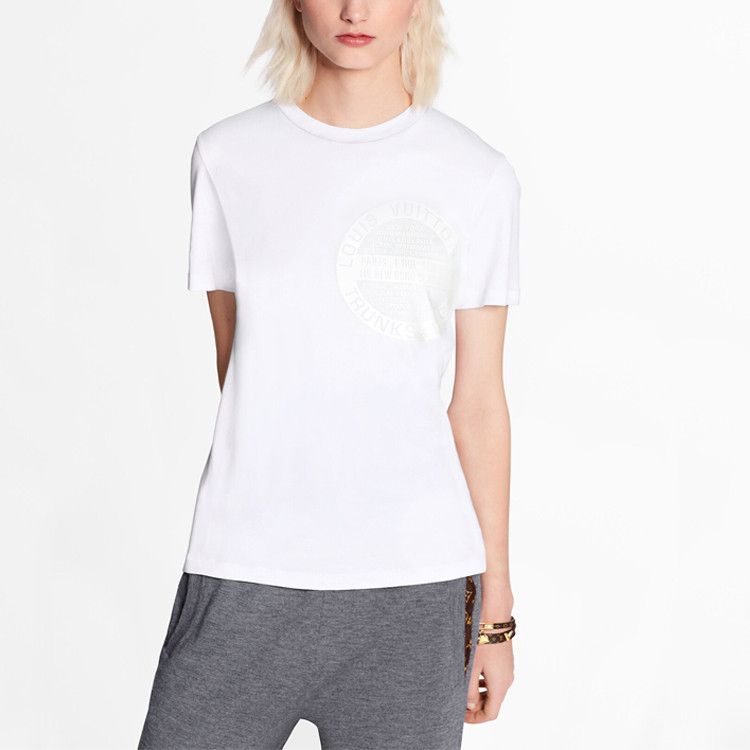 Louis Vuitton Louis Vuitton Logo Print Short Sleeve T-Shirt Size L Size L / US 10 / IT 46 - 10 Thumbnail