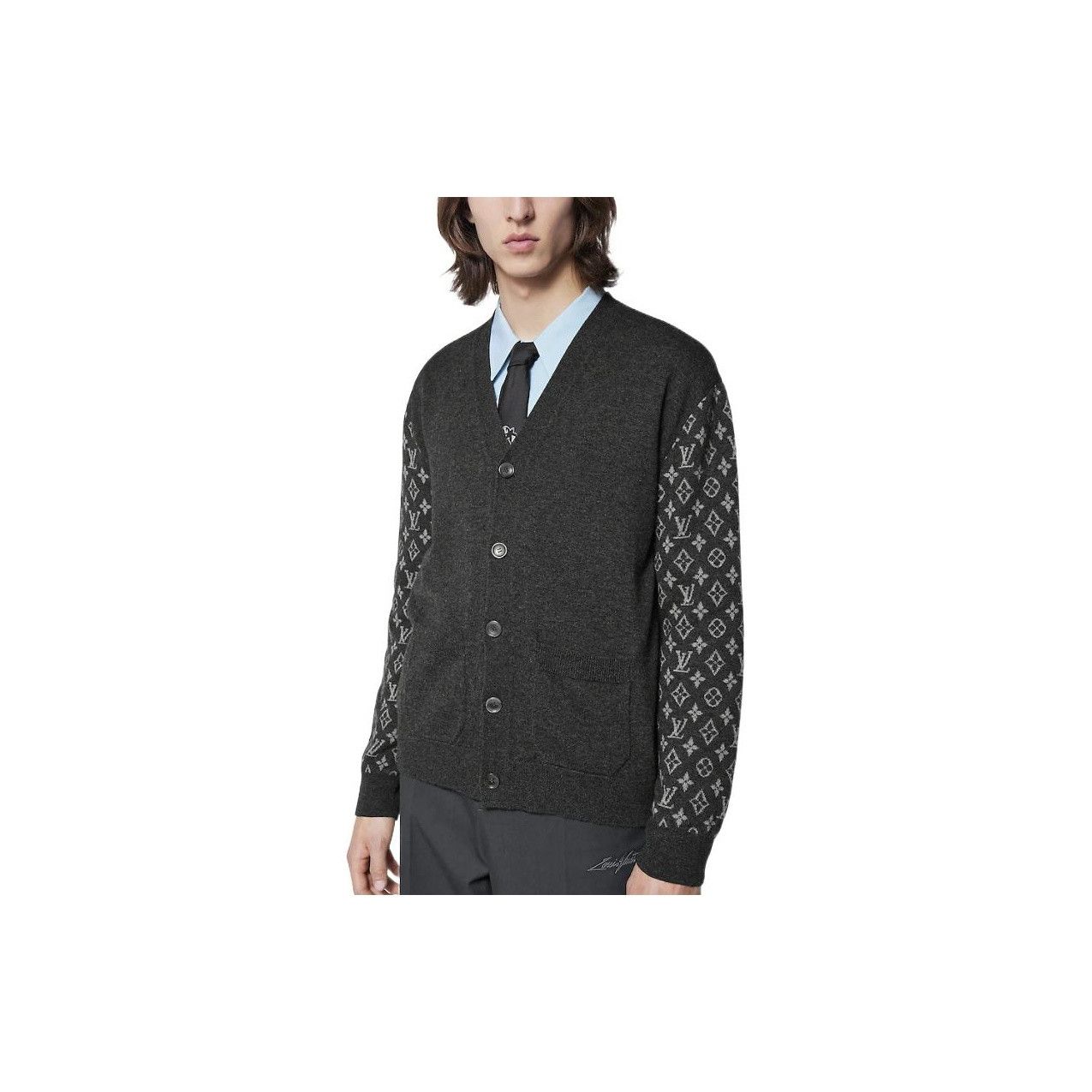 Louis Vuitton Louis Vuitton Monogram Sleeve Cardigan Size XL Size US XL / EU 56 / 4 - 8 Thumbnail