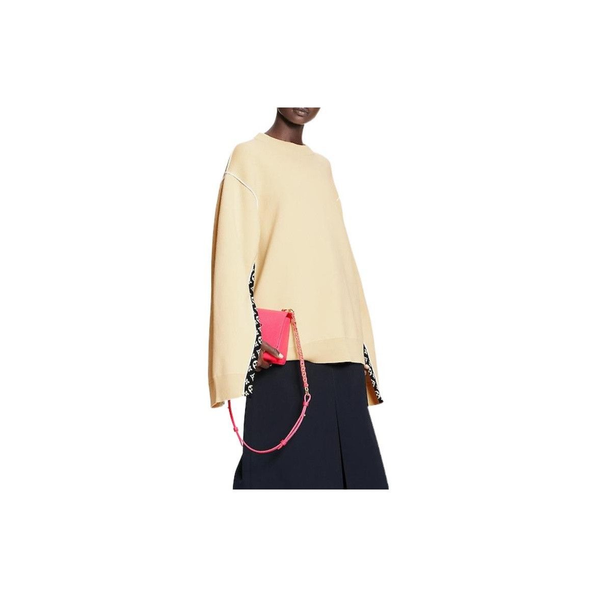 Louis Vuitton Louis Vuitton Monogram Trim Cape Sweater Size S Size S / US 4 / IT 40 - 7 Thumbnail