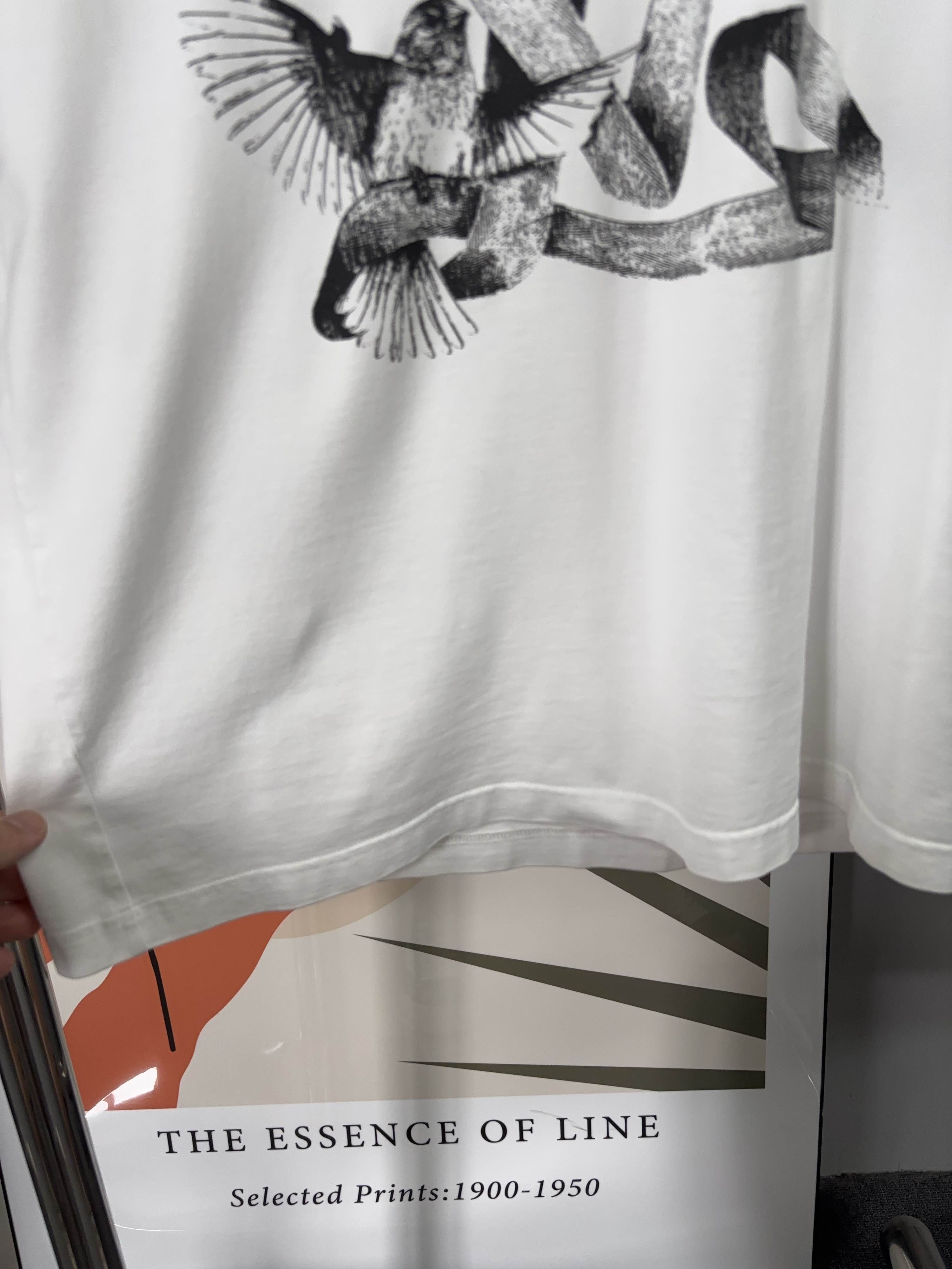 Louis Vuitton Louis Vuitton Bird Logo T-Shirt Size M Size US M / EU 48-50 / 2 - 8 Thumbnail