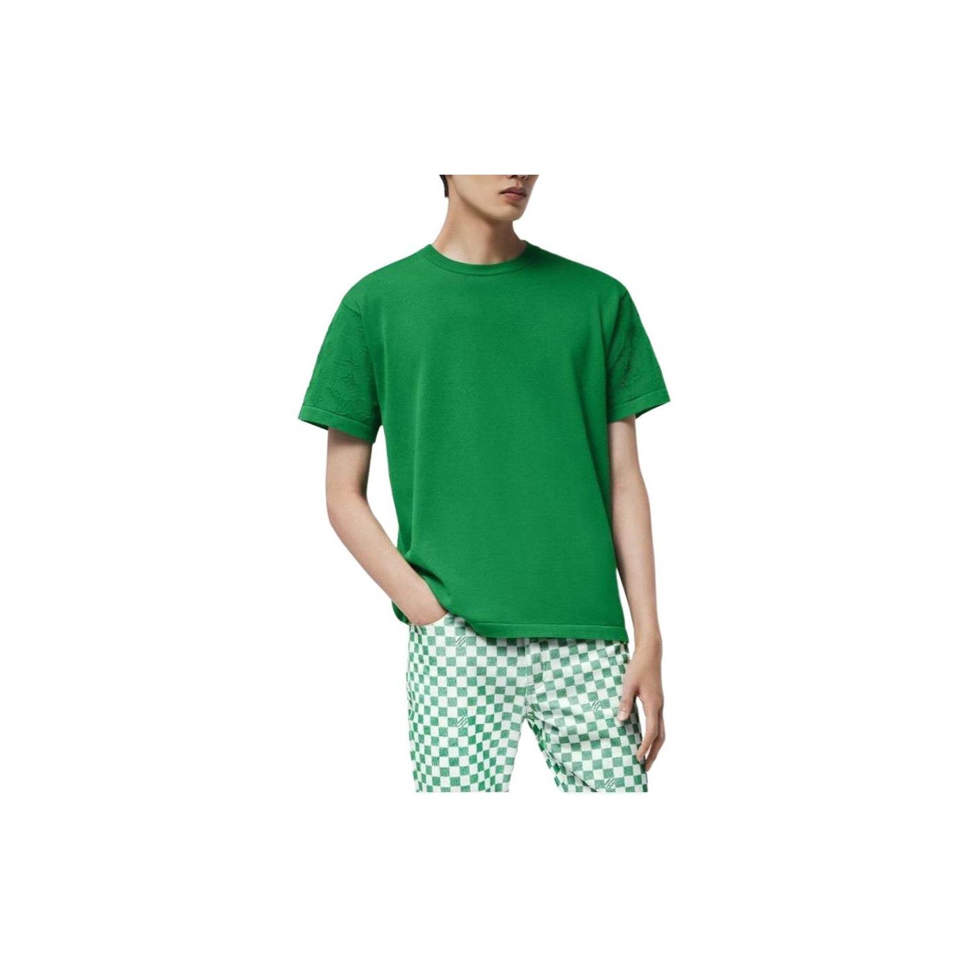 Louis Vuitton Louis Vuitton Monogram Sleeve T-Shirt Size XL Size US XL / EU 56 / 4 - 10 Thumbnail