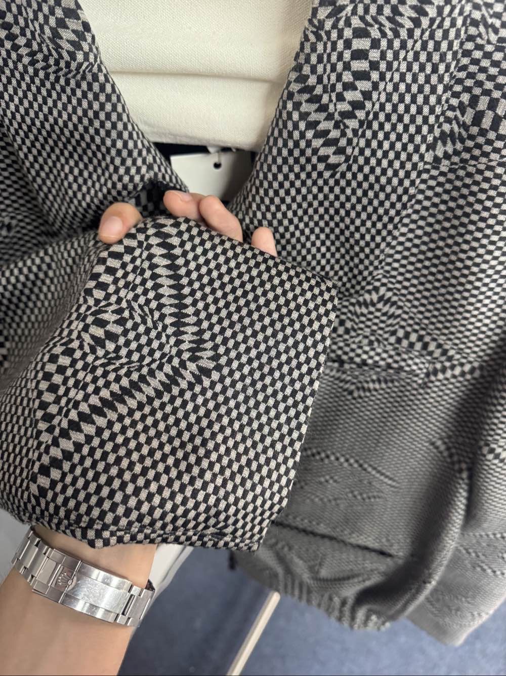 Louis Vuitton Louis Vuitton Checkered Pattern Jacket Size 52 Size US L / EU 52-54 / 3 - 6 Thumbnail