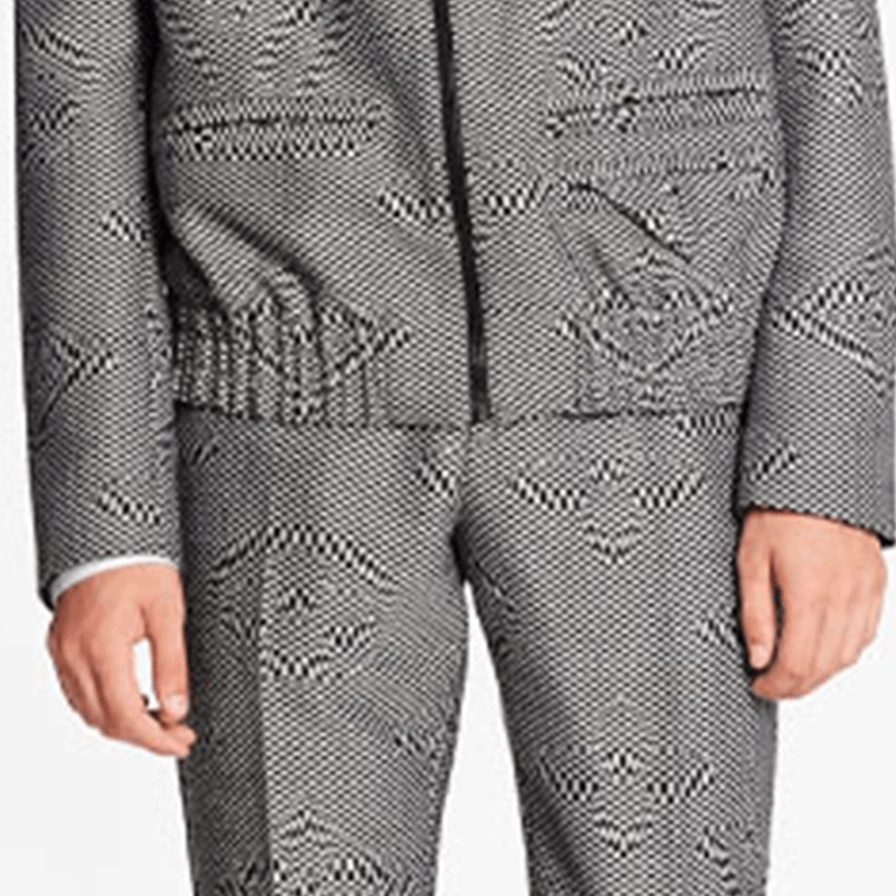 Louis Vuitton Louis Vuitton Checkered Pattern Jacket Size 52 Size US L / EU 52-54 / 3 - 16 Thumbnail