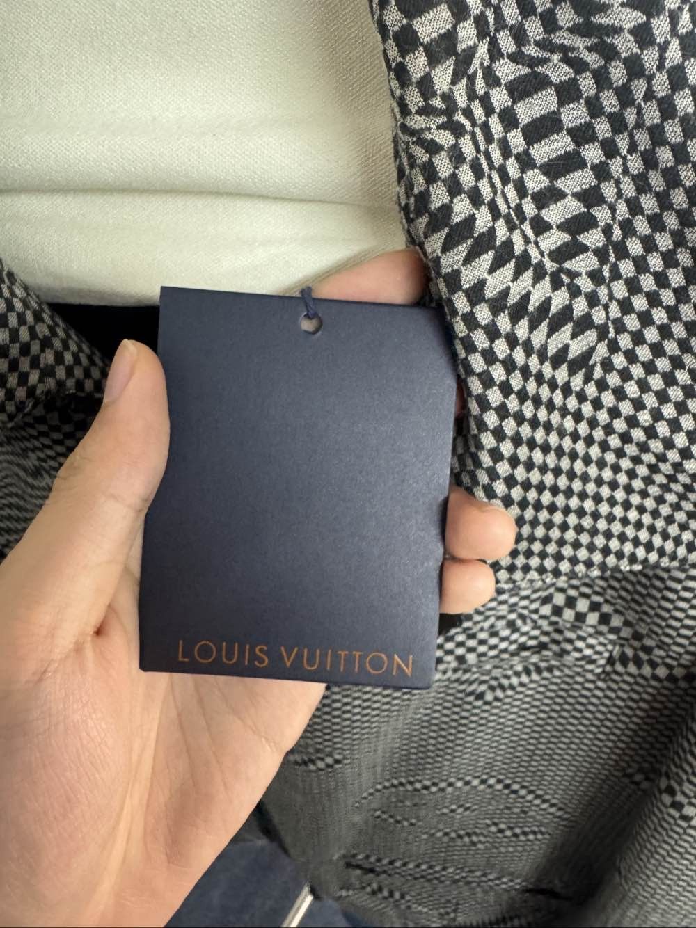 Louis Vuitton Louis Vuitton Checkered Pattern Jacket Size 52 Size US L / EU 52-54 / 3 - 5 Thumbnail