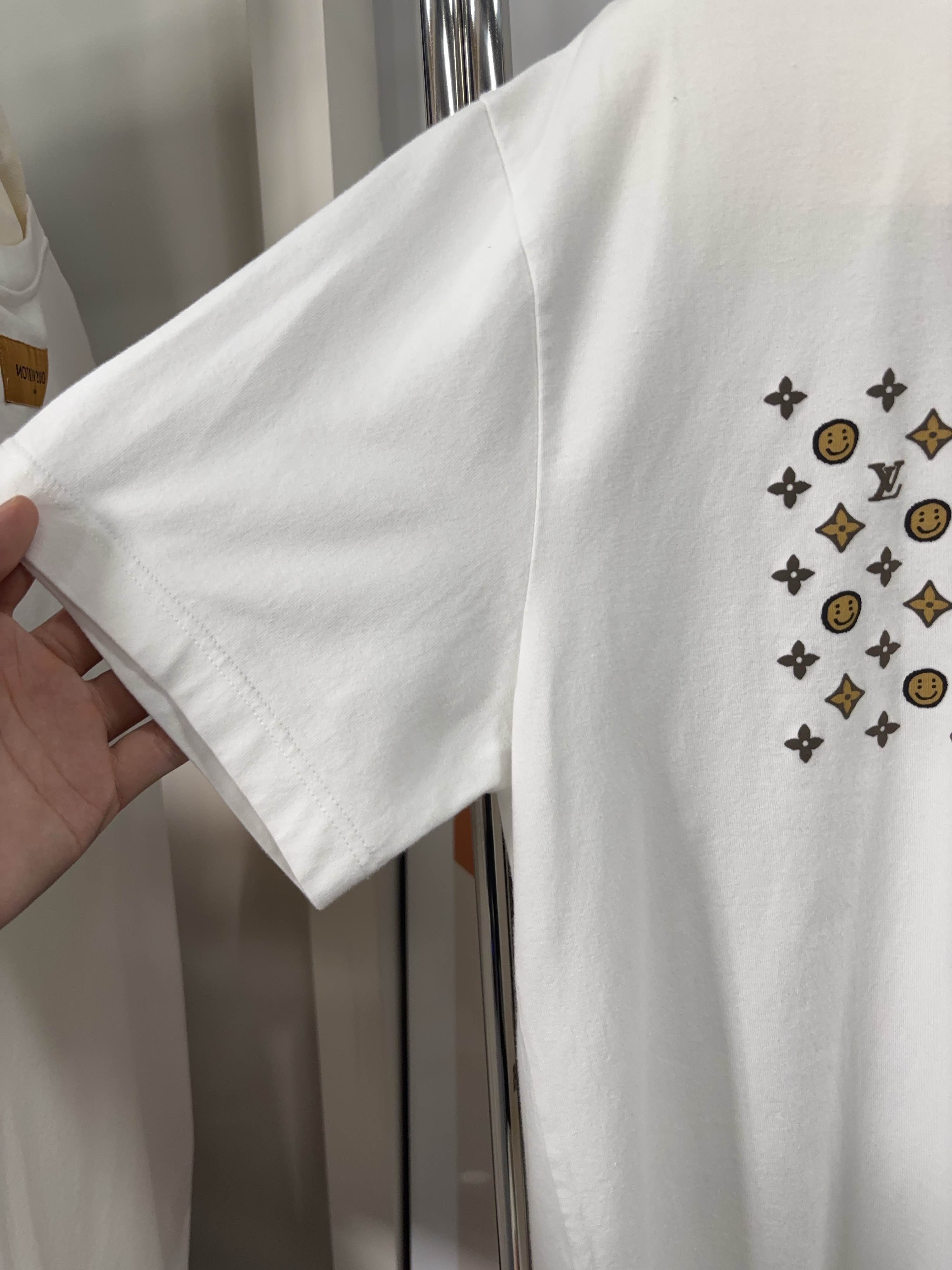 Louis Vuitton Louis Vuitton x CPFM Smiley Print T-Shirt XL Size US XL / EU 56 / 4 - 7 Thumbnail