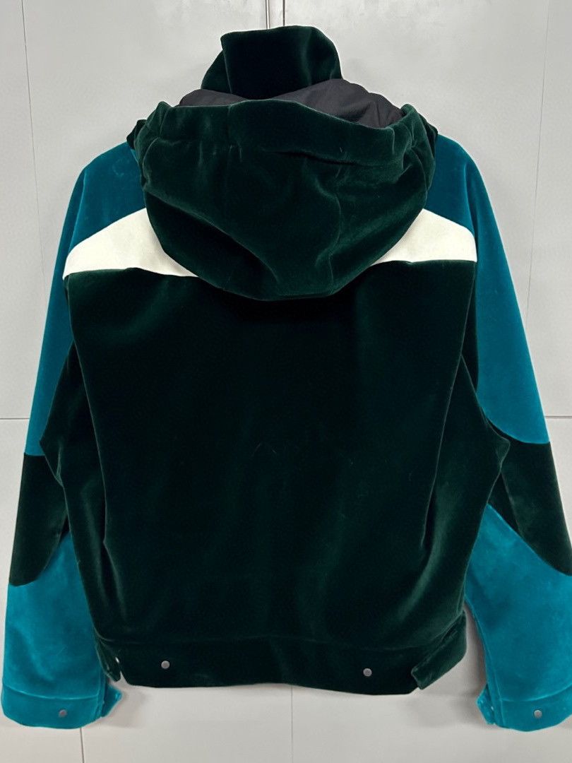 Louis Vuitton Louis Vuitton Velvet Hooded Jacket Size M Size US M / EU 48-50 / 2 - 2 Thumbnail