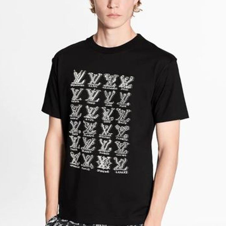 Louis Vuitton Louis Vuitton Graphic Logo T-Shirt Size S Size US S / EU 44-46 / 1 - 15 Thumbnail