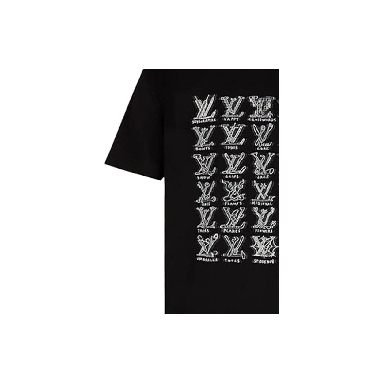 Louis Vuitton Louis Vuitton Graphic Logo T-Shirt Size S Size US S / EU 44-46 / 1 - 18 Thumbnail
