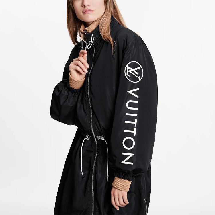Louis Vuitton Louis Vuitton Logo Print Nylon Jacket Size 38 Size S / US 4 / IT 40 - 8 Thumbnail