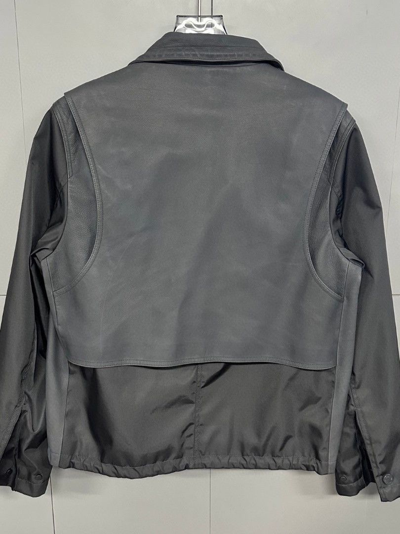 Louis Vuitton Louis Vuitton Leather Logo Jacket Size M Size US M / EU 48-50 / 2 - 2 Thumbnail