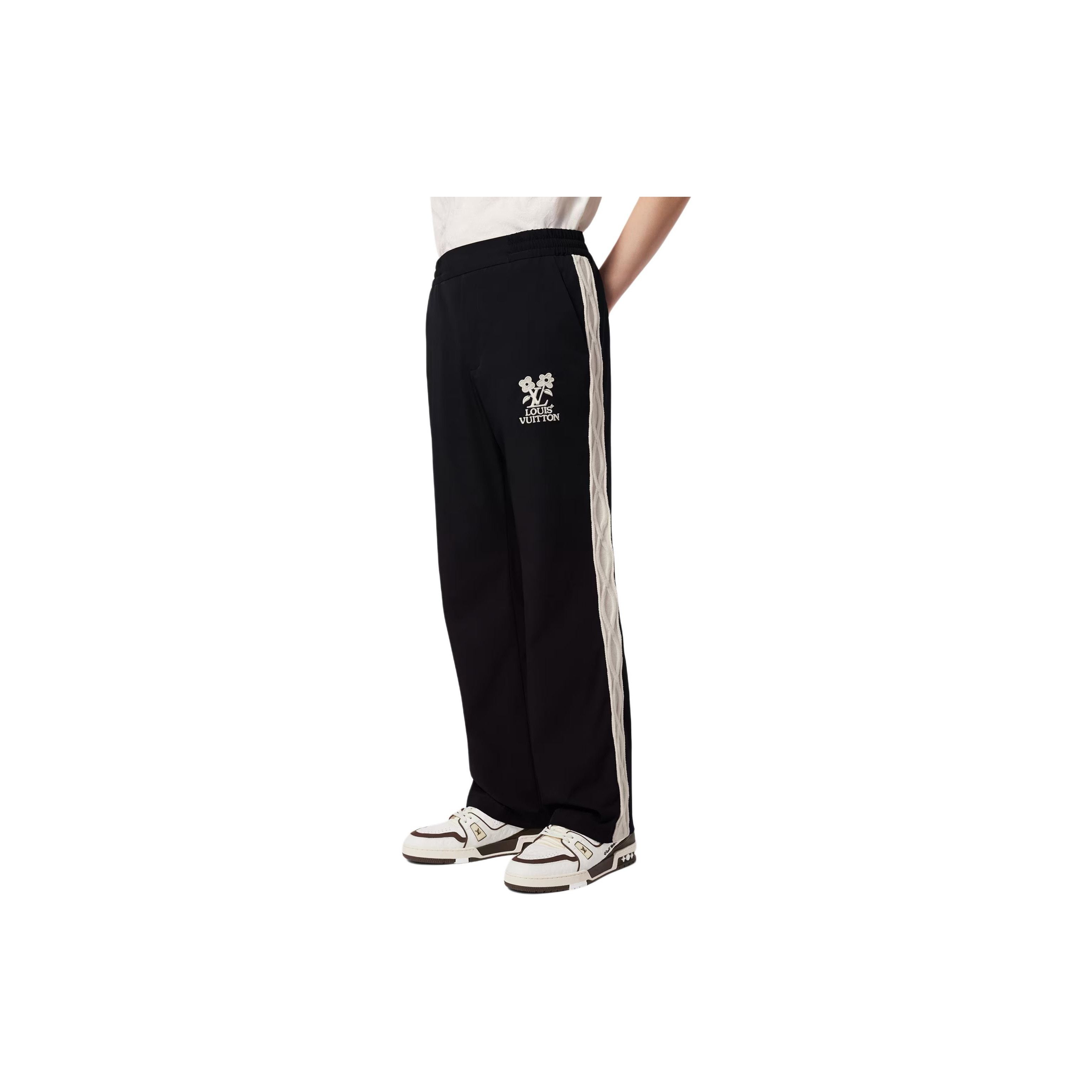 Louis Vuitton Louis Vuitton Flower Logo Joggers Size 48 Size US 32 / EU 48 - 7 Thumbnail