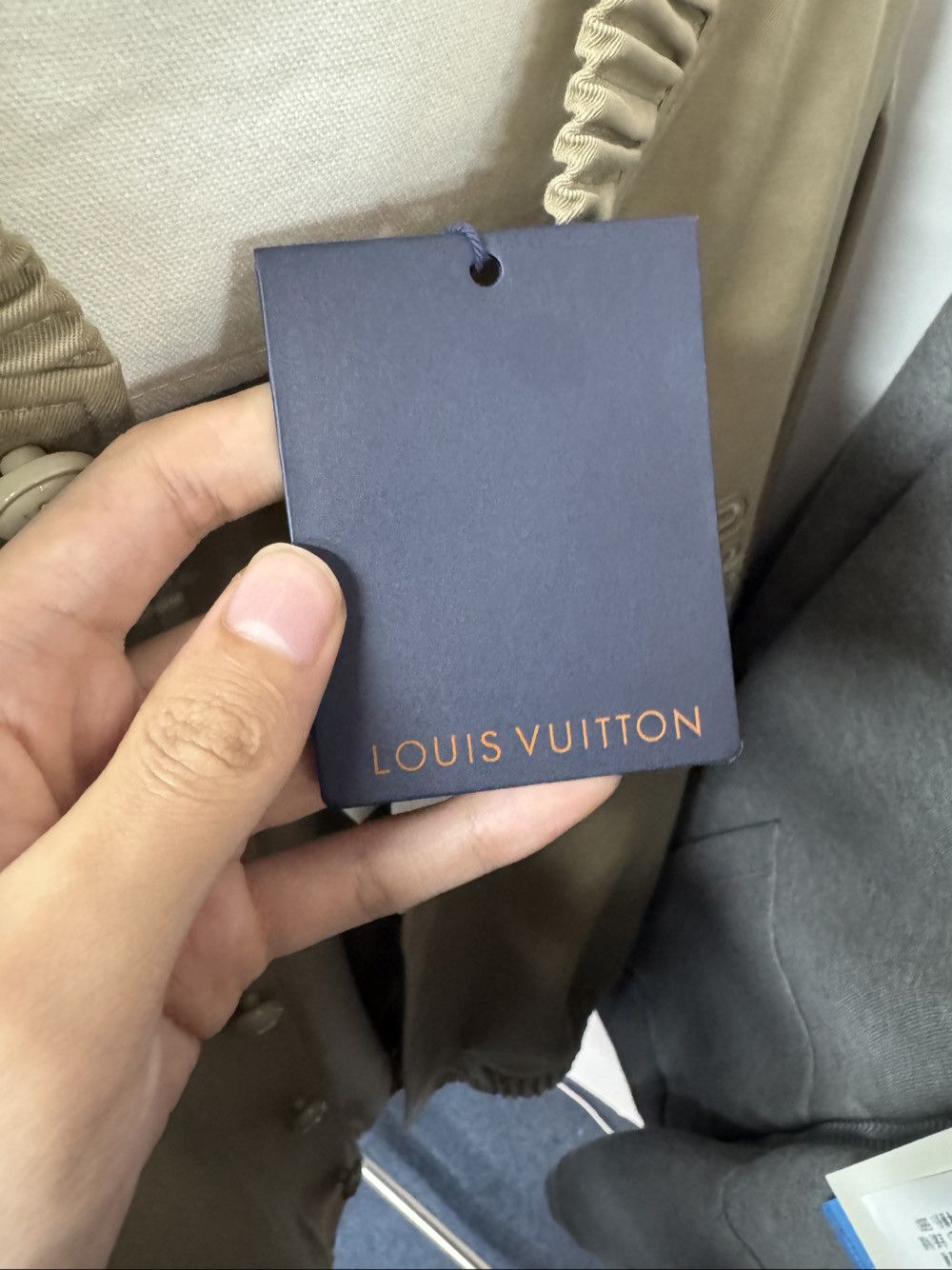 Louis Vuitton Louis Vuitton Embroidered Logo Bomber Jacket Size 50 Size US M / EU 48-50 / 2 - 5 Thumbnail