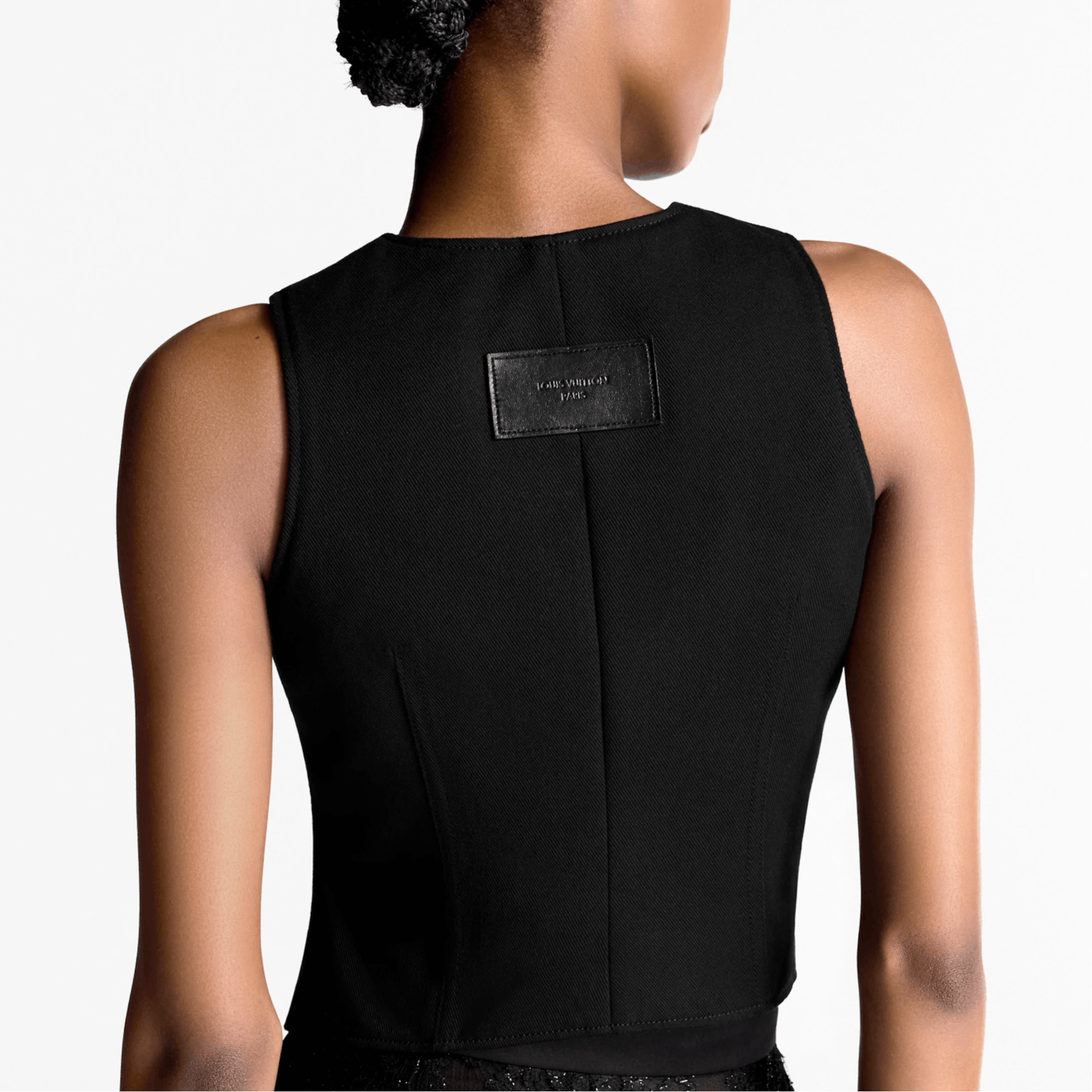 Louis Vuitton Louis Vuitton Crystal Button Cotton Vest Size 38 Size XS / US 0-2 / IT 36-38 - 9 Thumbnail
