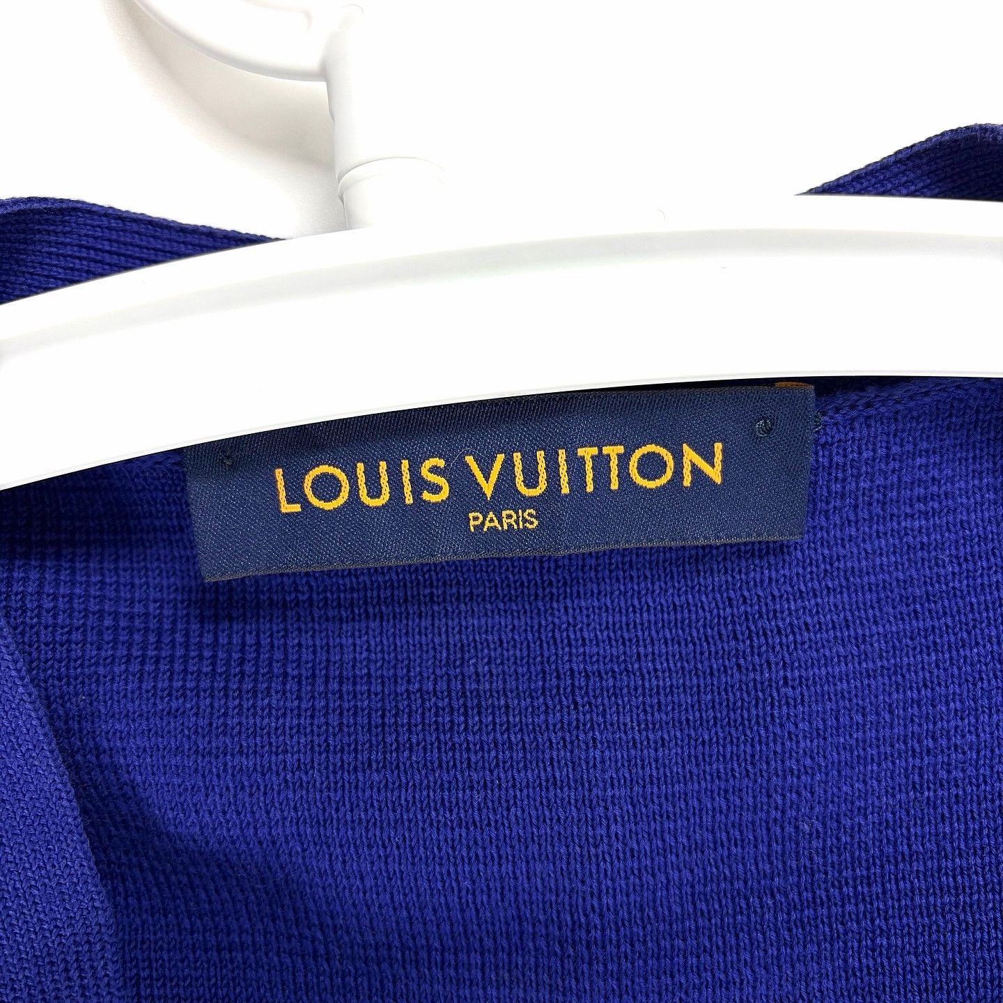 Louis Vuitton Louis Vuitton Blue Cotton Knit Cardigan Size S Size US S / EU 44-46 / 1 - 3 Thumbnail