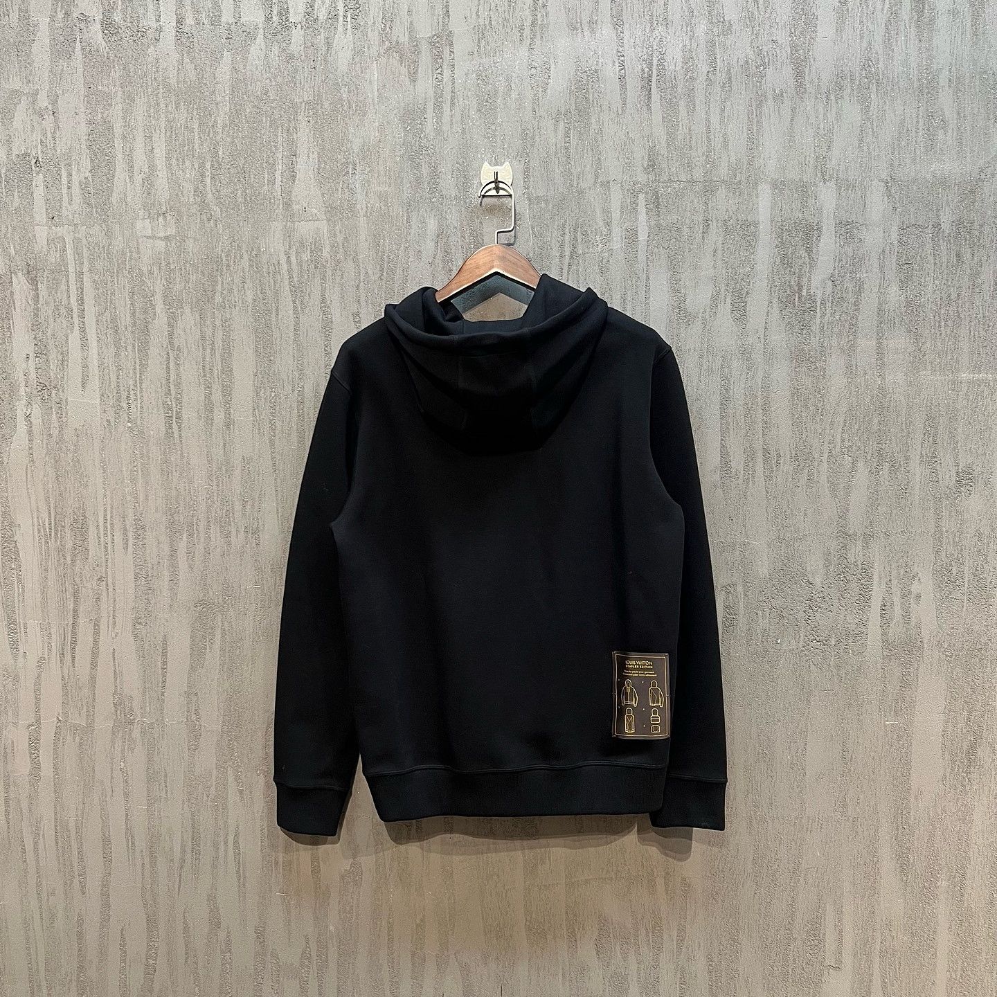 Louis Vuitton Louis Vuitton Full Zip Hooded Sweatshirt Black Size L Size US L / EU 52-54 / 3 - 2 Thumbnail