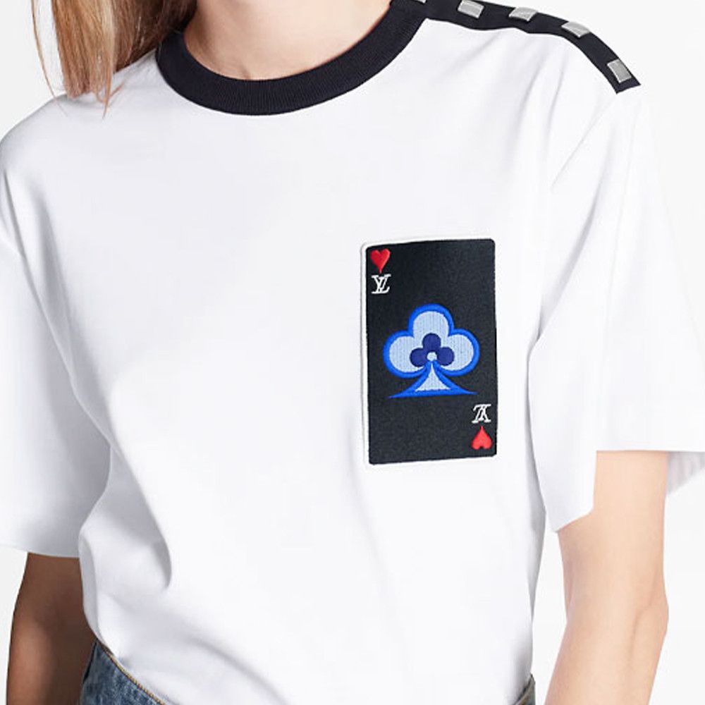 Louis Vuitton Louis Vuitton Playing Card Patch T-Shirt Size S Size S / US 4 / IT 40 - 10 Thumbnail