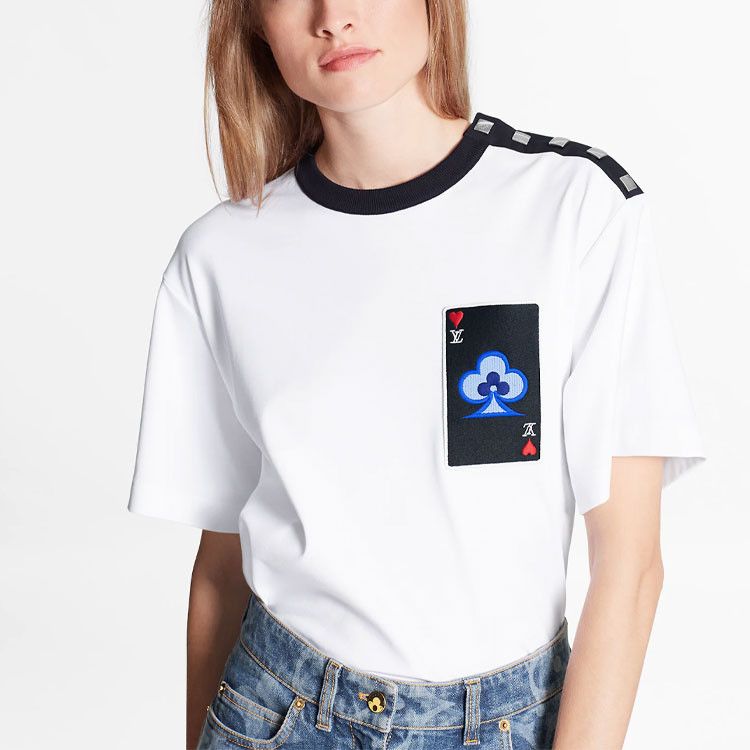 Louis Vuitton Louis Vuitton Playing Card Patch T-Shirt Size S Size S / US 4 / IT 40 - 9 Thumbnail