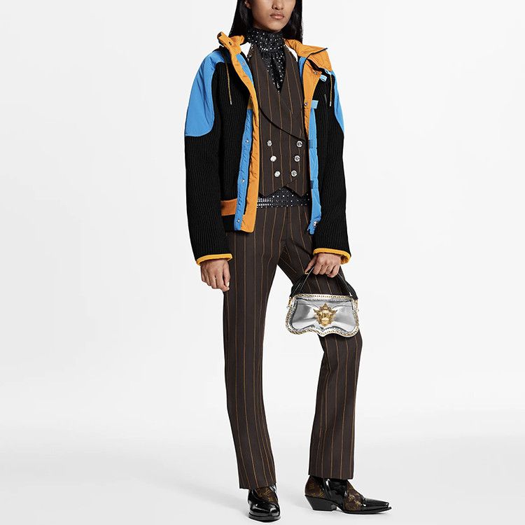 Louis Vuitton Louis Vuitton Colorblock Knit Jacket Size XS Size XS / US 0-2 / IT 36-38 - 8 Thumbnail