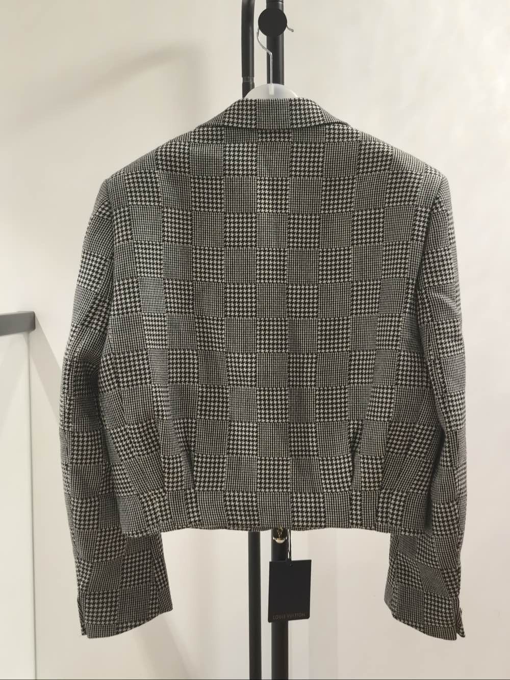 Louis Vuitton Louis Vuitton Houndstooth Wool Jacket Size S Size US S / EU 44-46 / 1 - 2 Thumbnail