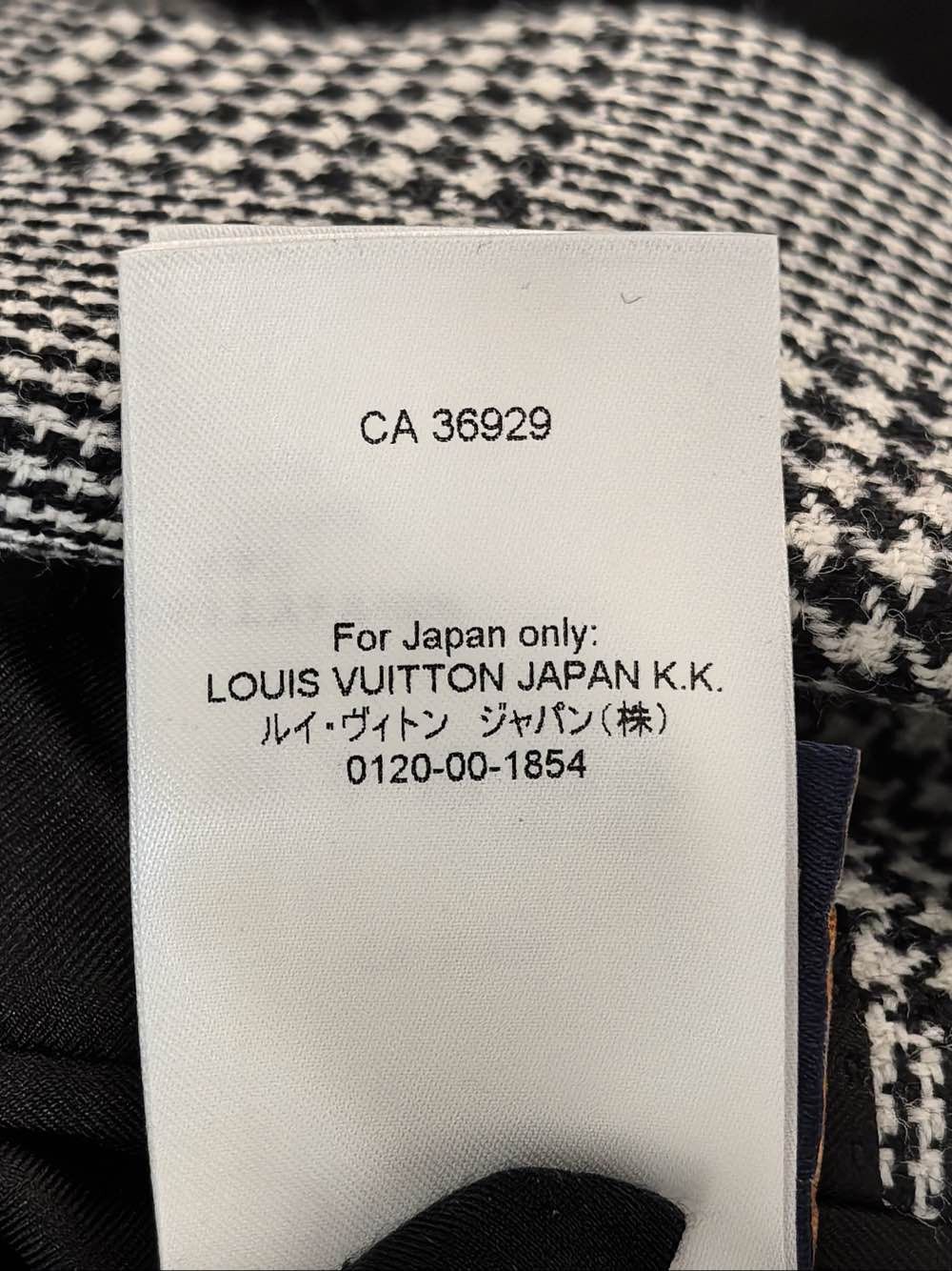 Louis Vuitton Louis Vuitton Houndstooth Wool Jacket Size S Size US S / EU 44-46 / 1 - 13 Thumbnail