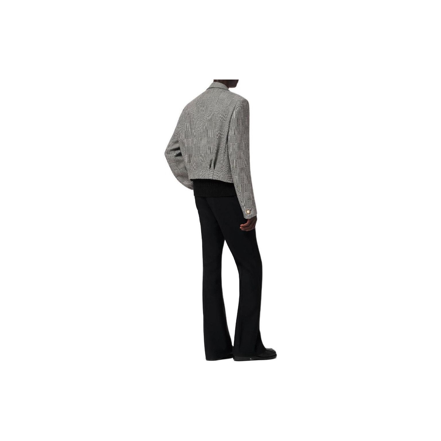 Louis Vuitton Louis Vuitton Houndstooth Wool Jacket Size S Size US S / EU 44-46 / 1 - 15 Thumbnail