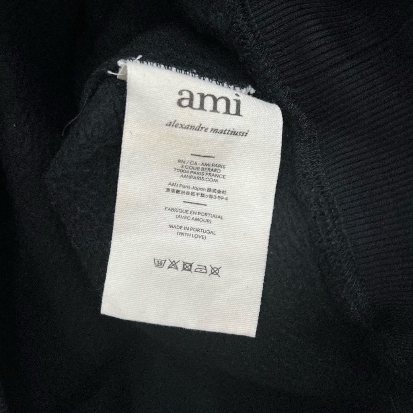 AMI AMI Classic Letter Logo Hoodie Size US XL / EU 56 / 4 - 5 Thumbnail