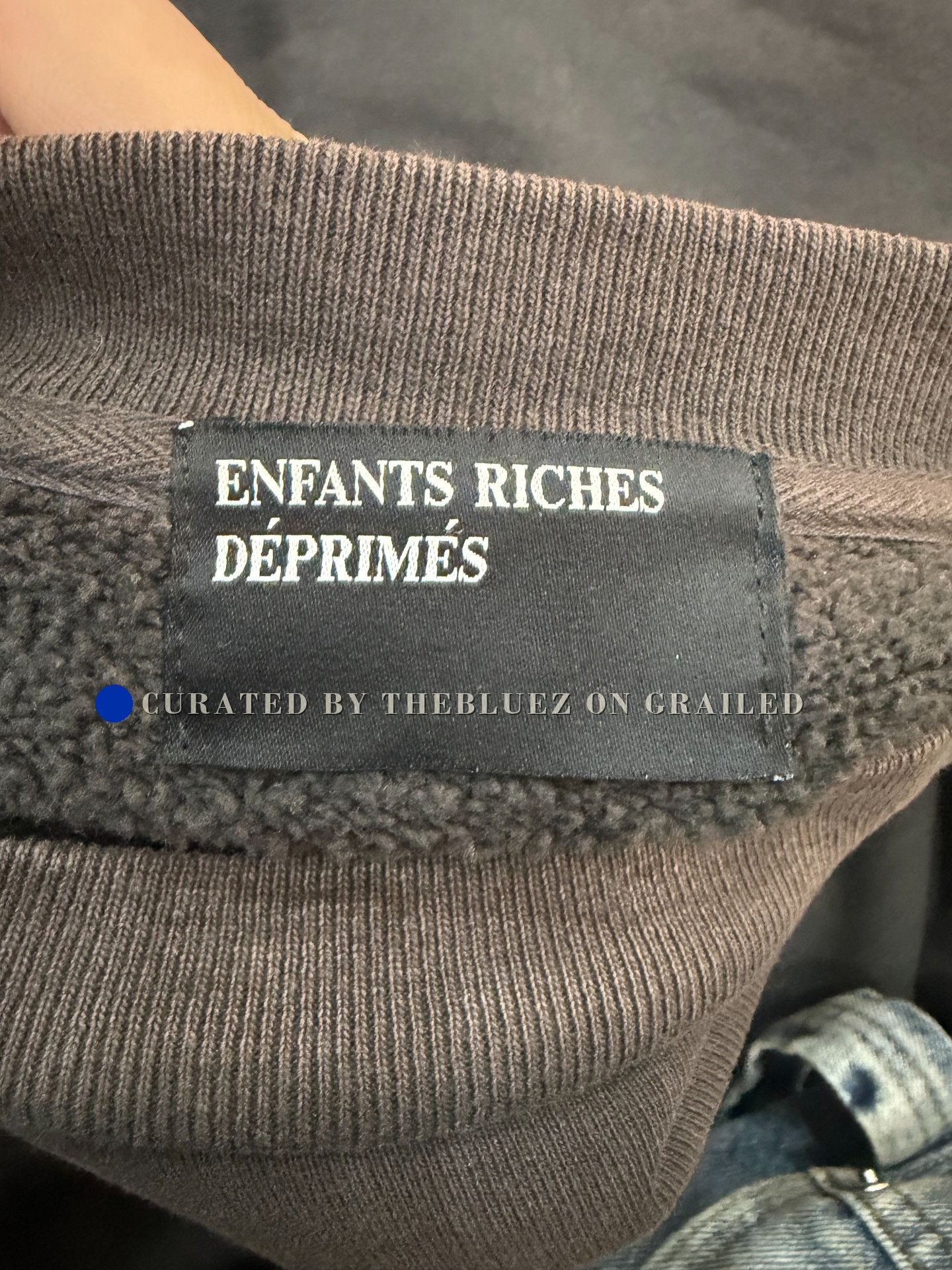 Enfants Riches Deprimes Enfants Riches Deprimes ERD23FW Geisha Campus Sweatshirt Size US M / EU 48-50 / 2 - 3 Thumbnail
