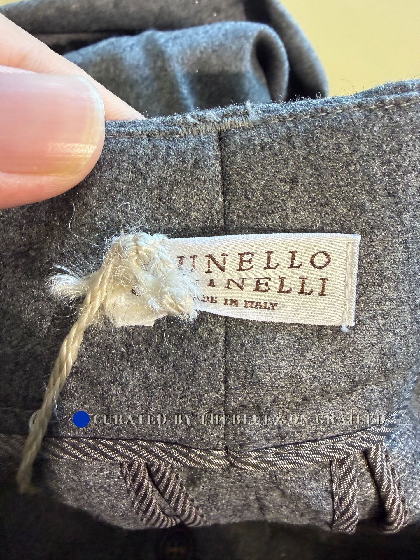 Brunello Cucinelli Brunello Cucinelli Men's Casual Trousers Size US 38 / EU 54 - 4 Thumbnail