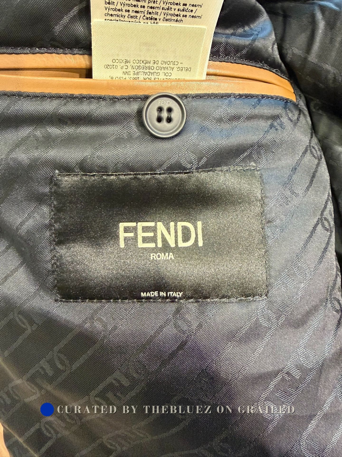 Fendi FENDI Lamb Wool Coat Size US S / EU 44-46 / 1 - 5 Thumbnail