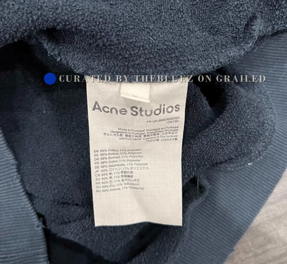 Acne Studios Acne Studios 1996 Black Hoodie Size US M / EU 48-50 / 2 - 3 Thumbnail