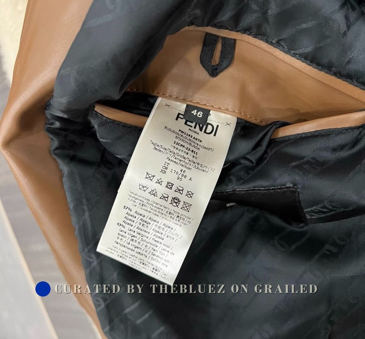 Fendi FENDI Lamb Wool Coat Size US S / EU 44-46 / 1 - 3 Thumbnail