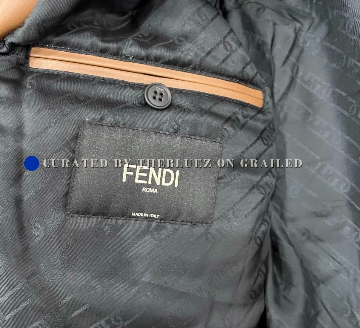 Fendi FENDI Lamb Wool Coat Size US S / EU 44-46 / 1 - 2 Thumbnail