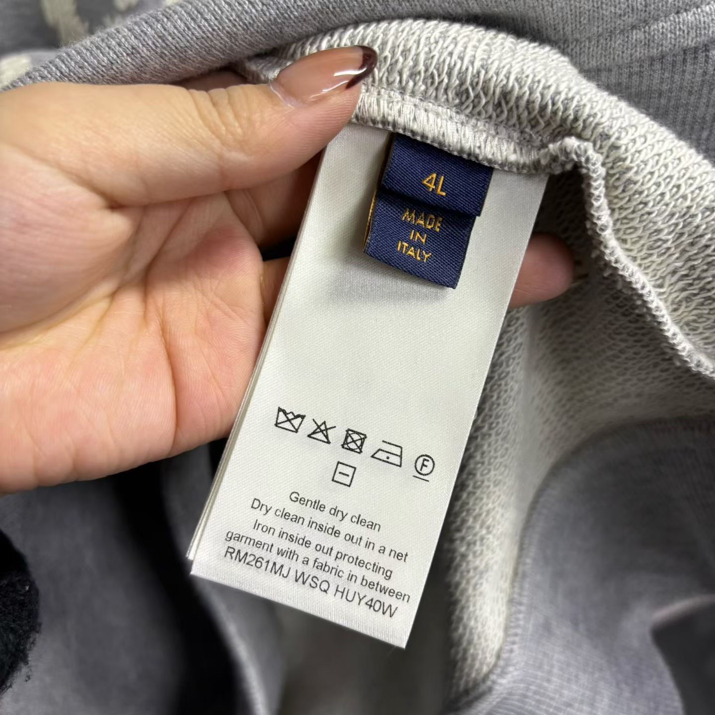 Louis Vuitton Louis Vuitton 2026 Embroidered Print Crewneck Sweatshirt Size US XL / EU 56 / 4 - 4 Thumbnail
