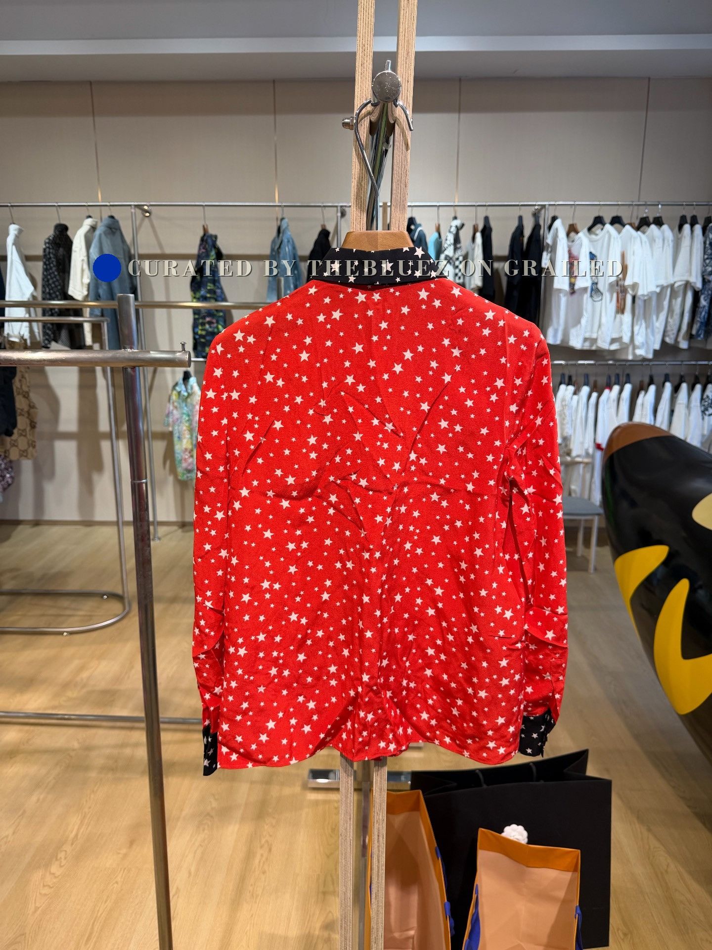 Miu Miu Miu Miu Red Star Shirt Size XS / US 0-2 / IT 36-38 - 2 Thumbnail