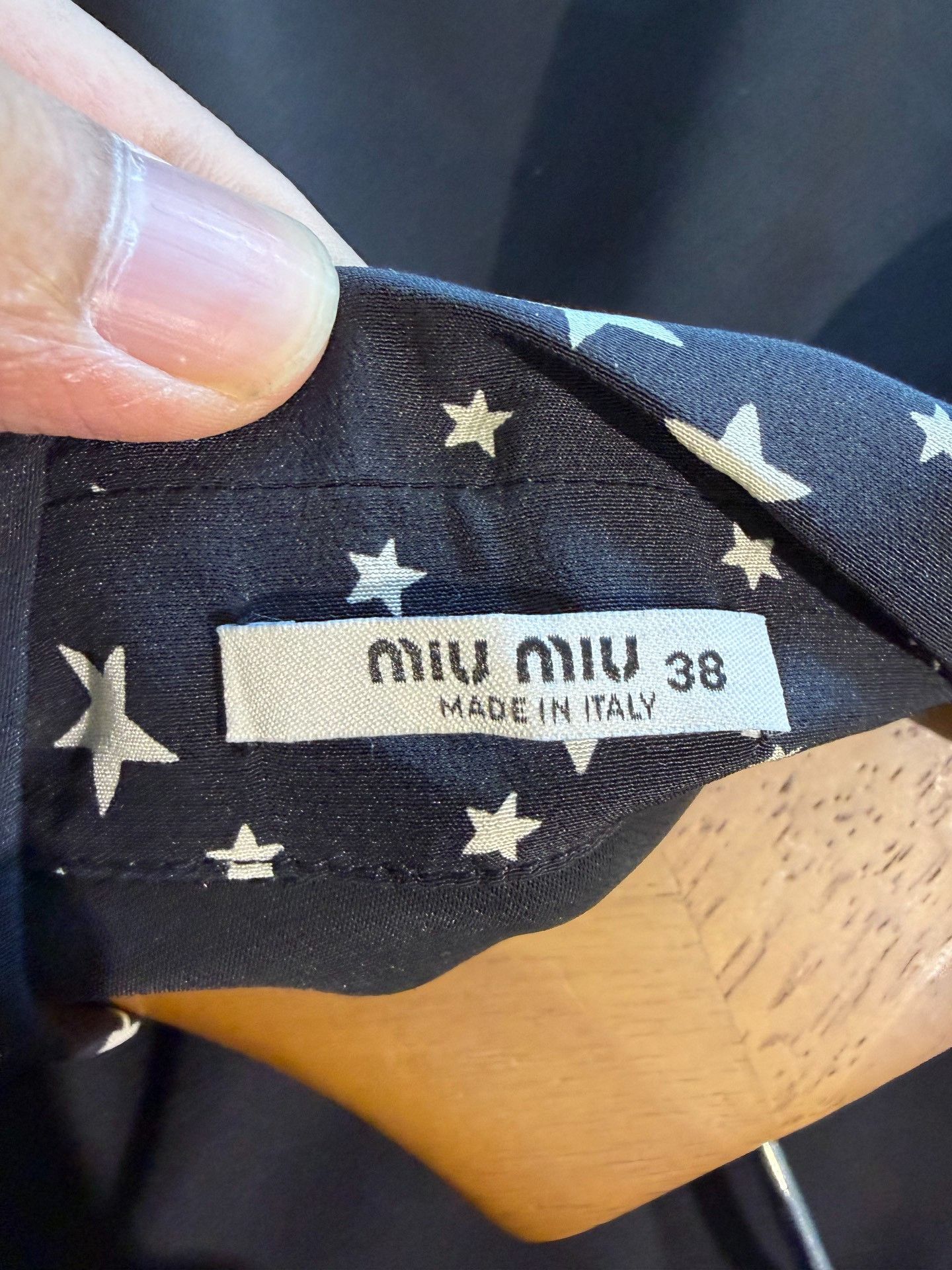Miu Miu Miu Miu Star Collar Dress Size S / US 4 / IT 40 - 4 Thumbnail