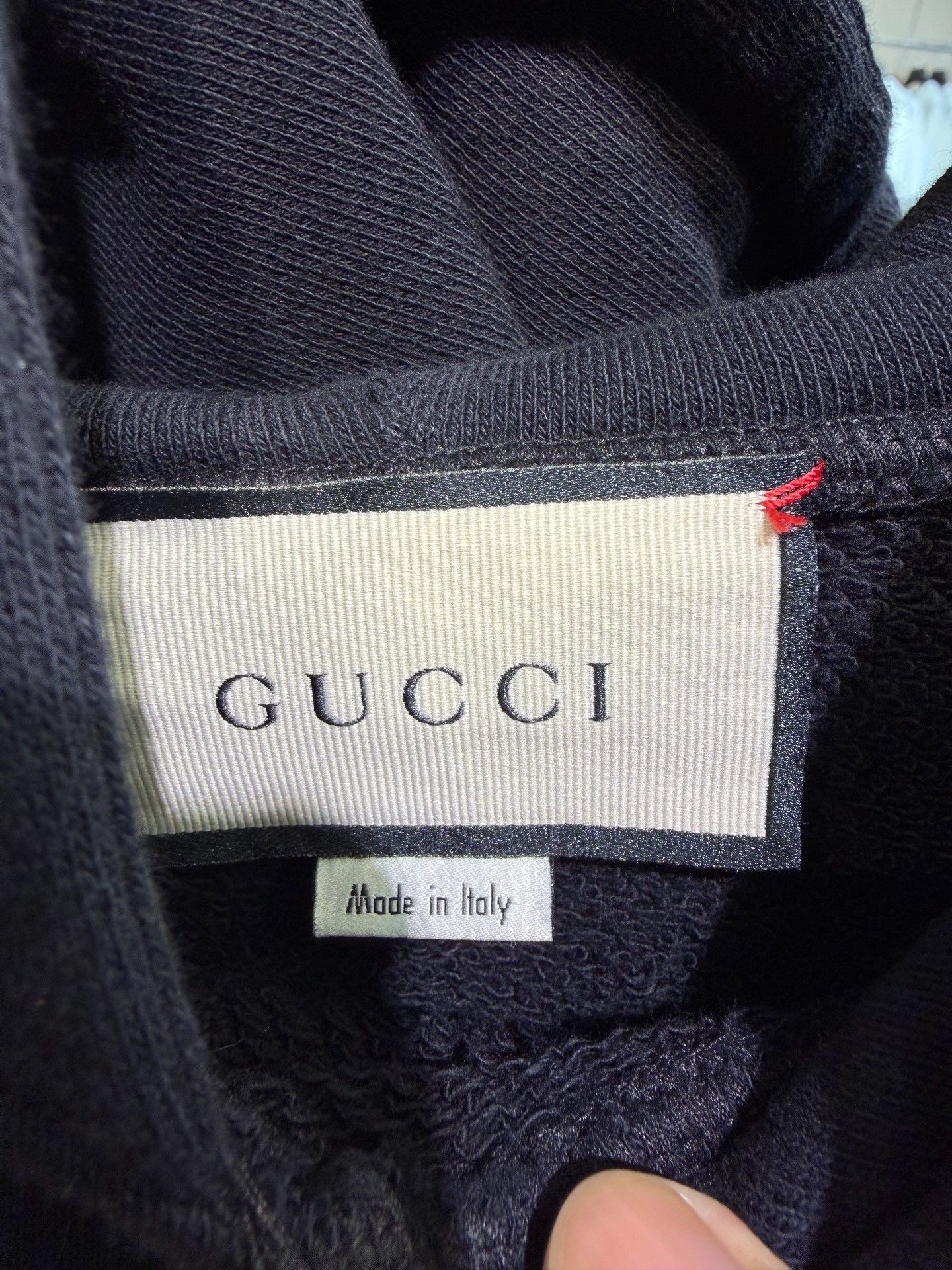 Gucci Gucci Black Hooded Sweatshirt Dress Size S / US 4 / IT 40 - 3 Thumbnail