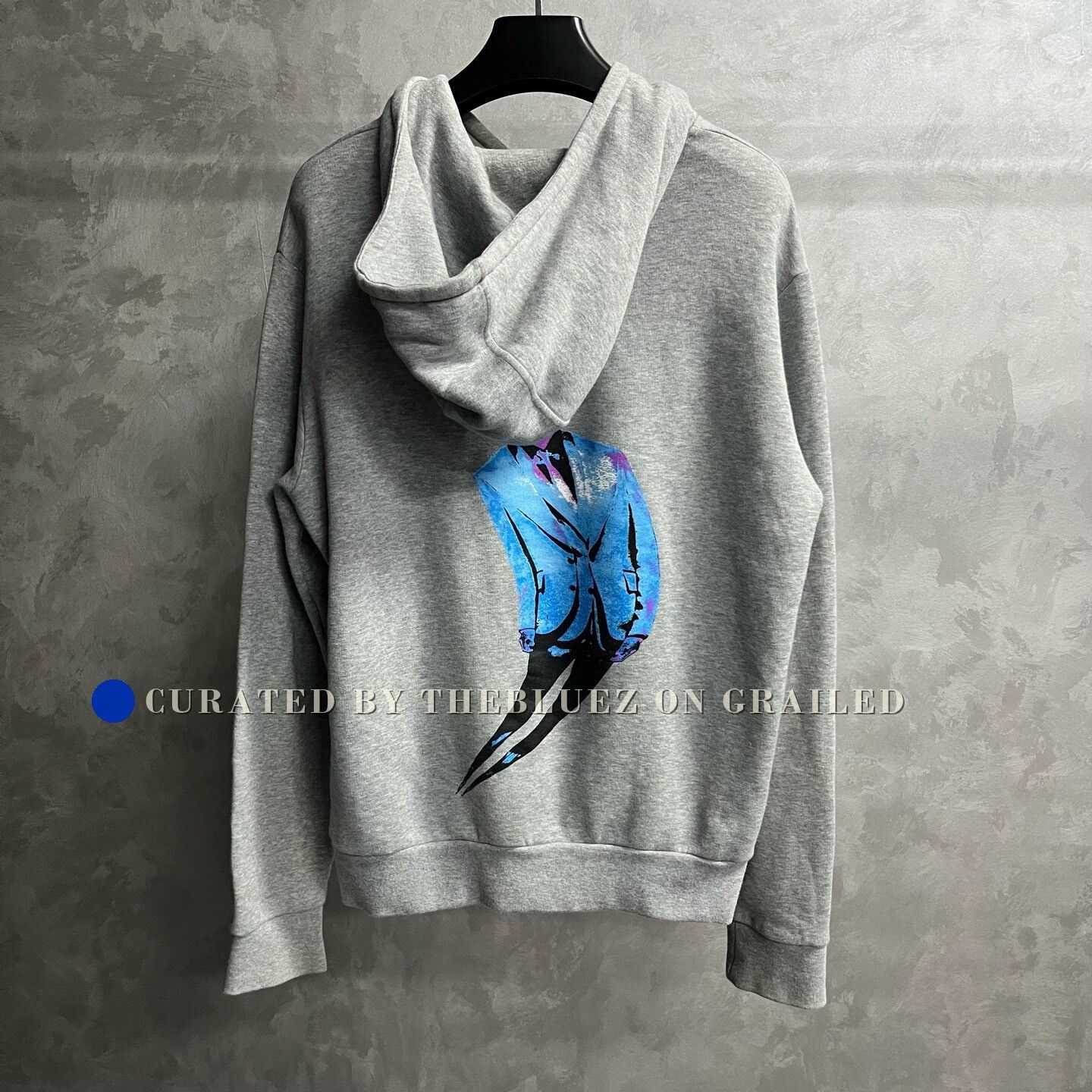 Louis Vuitton Louis Vuitton Gray Neon Character Hoodie Size US L / EU 52-54 / 3 - 2 Thumbnail